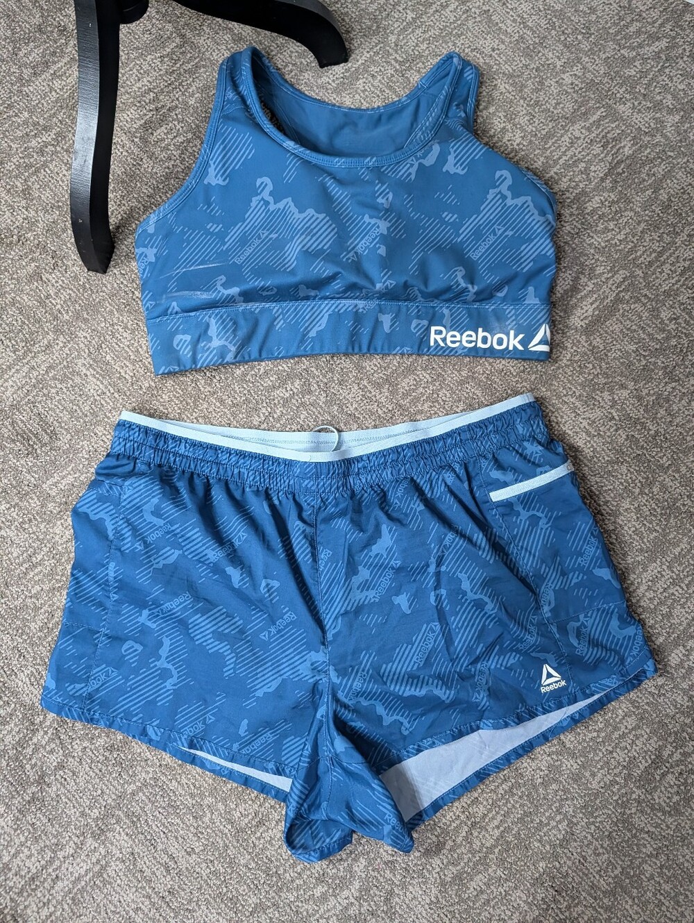 Reebok Blue LadiesThree Piece Rashguard Set